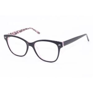 BEBE BB5194 001 JET BLACK PINK AUTHENTIC DESIGNER EYEGLASSES 53-17-140